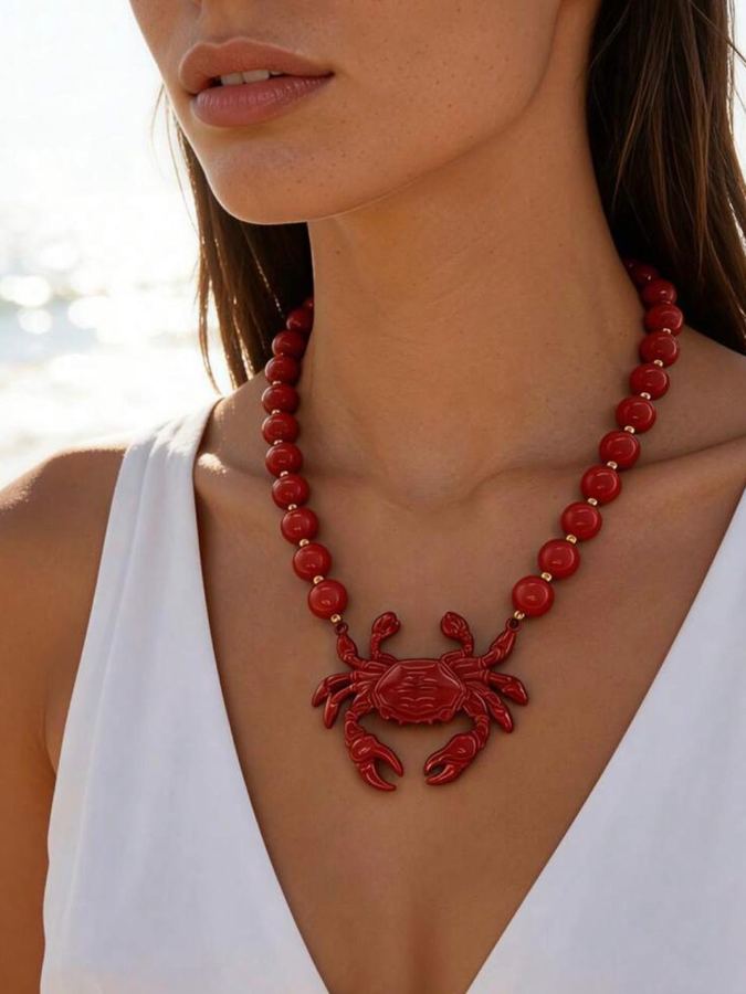Collar Cangrejo rojo