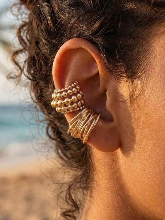 Earcuff XL gold