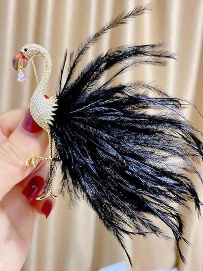 Prendedor Plumas