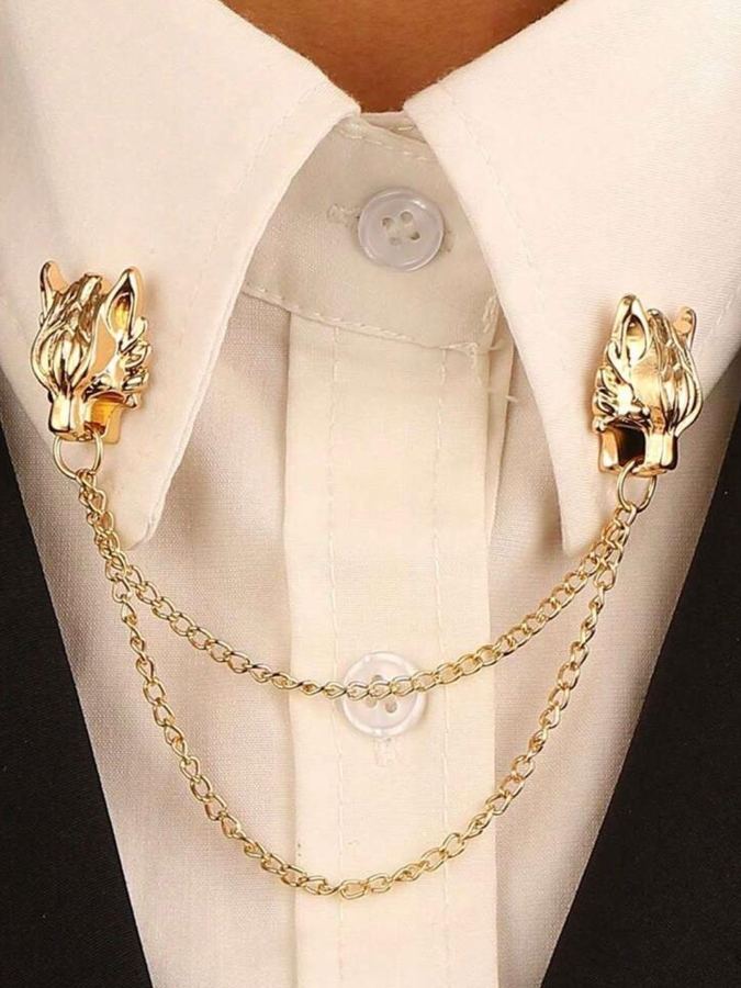 Prendedor Tiger gold