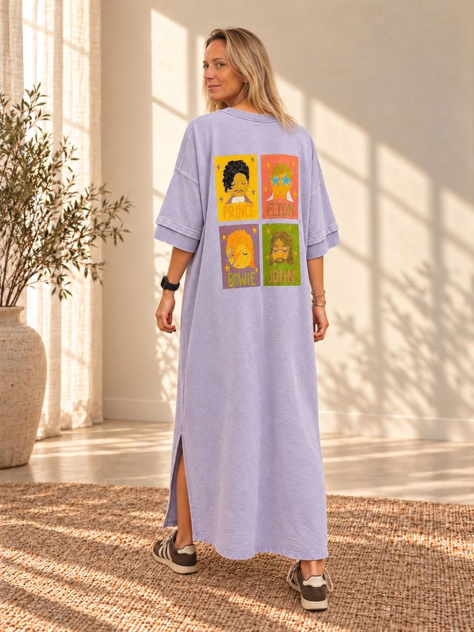 Vestido largo Monclaire